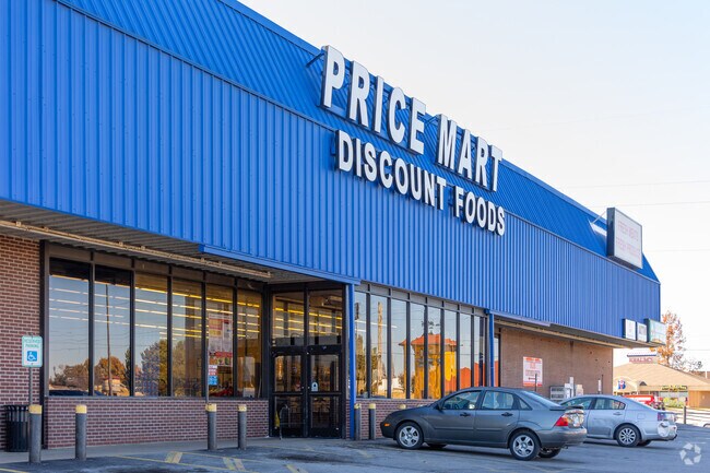 Residents of Western Village can shop at Price Mart Discount Foods on South Garnett.