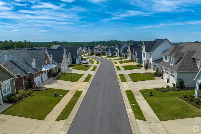 Take a jog down the side walks and enjoy the view of these beautiful houses in Hoover.