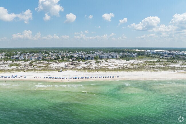 Watersound Beach can be found in Florida's Emerald Coast offering white sand beaches.