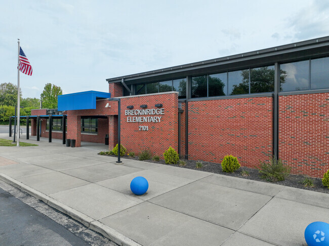 The student population of Madeline M Breckinridge Elementary School is 518.