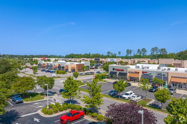 Knightdale Marketplace has over 50 stores.