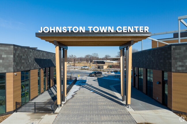 The Johnston Town Center is a growing retail space that also features live entertainment.