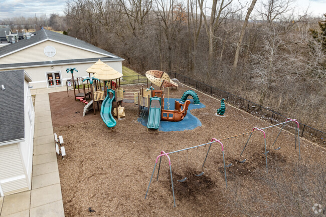 Main student playground at Trillium Academy.