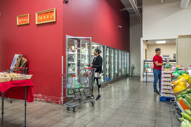 Golden Lion Supermarket specializes in Asian groceries and hard-to-find international items.