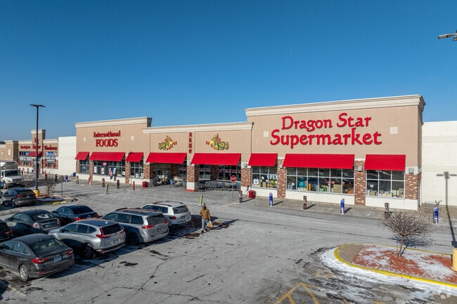 Dragon Star Supermarket is a popular grocery option near Broadway and Bottineau in Brooklyn.