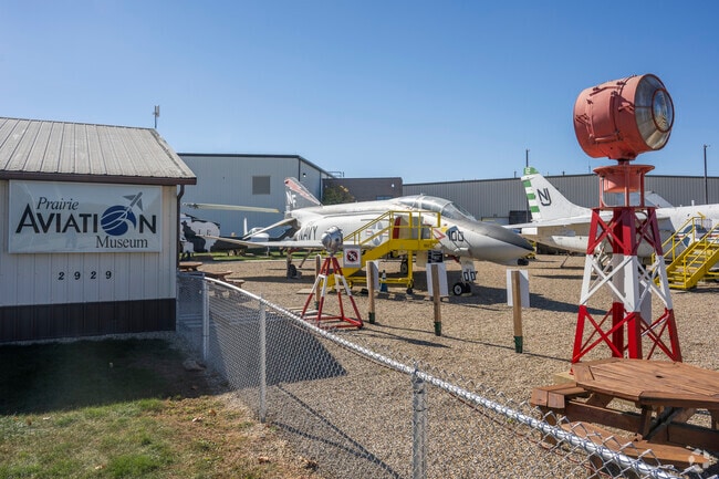 Experience engineering marvels at the Prairie Aviation Museum in Old Farm Lakes.