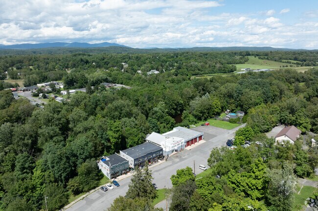 A one block strip of stores is the backbone of Kerhonkson's surprisingly active Main St.