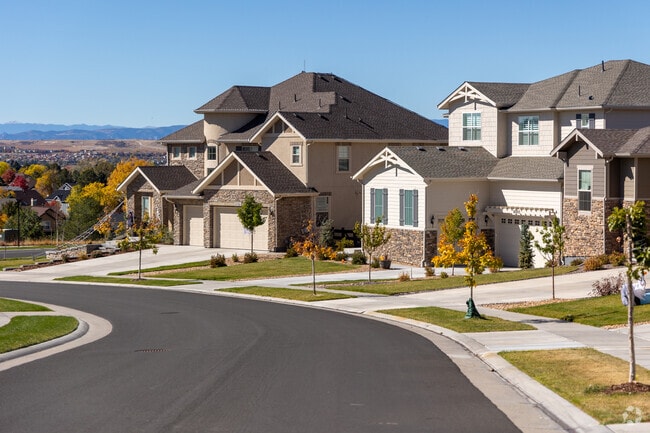 Most homes in Parker are newer construction and fairly large.