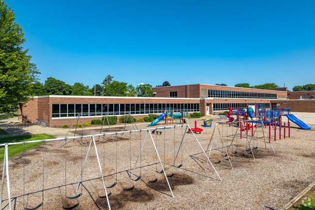 The playground at Franklin Elementary School.