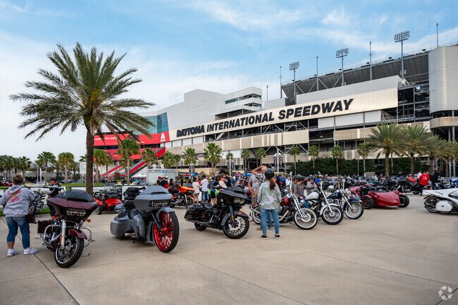 Daytona International Speedway is less than 15 minutes from the Allandale community.