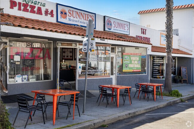 Sunnie's Mexican Cuisine is your go to for a quick bite in Sunset Cliffs.