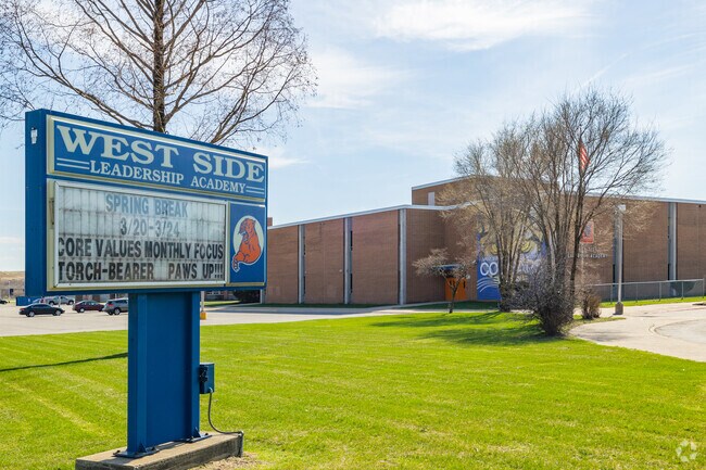 West Side Leadership Academy is home to over one thousand students with a C rating on Niche.