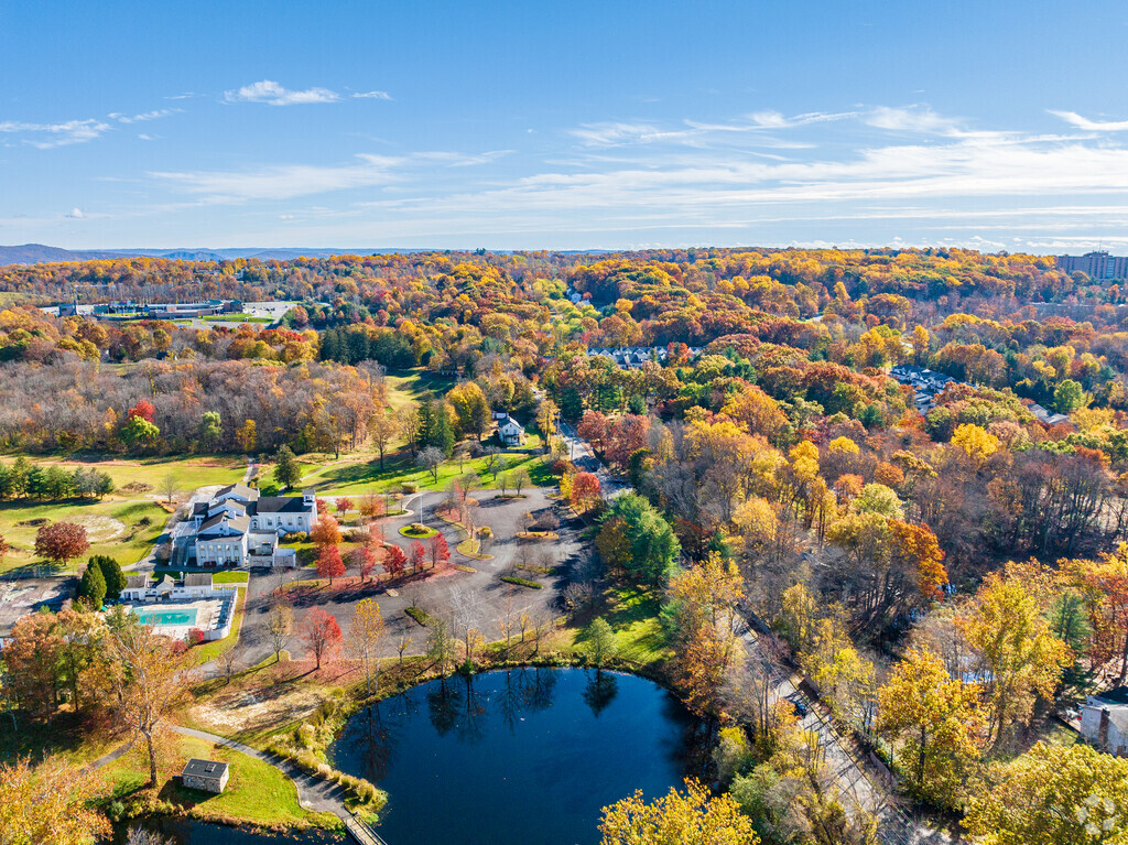 Fall foliage warms up the streets in preparation for the winter.