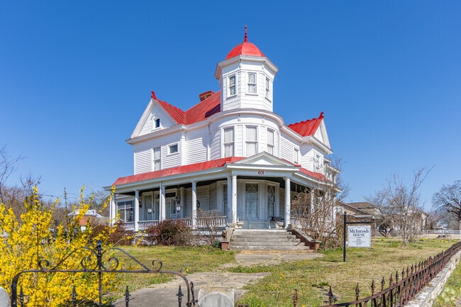The McIntosh House in Russellville was built in 1900 and is a registered landmark.