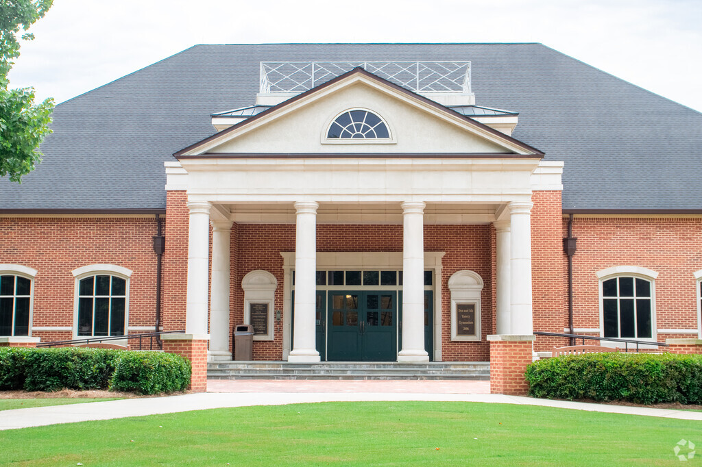 Main entrance to Wesleyan School in Peachtree Corners, Peachtree Corners GA