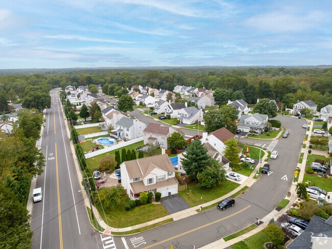 Helmetta is conveniently situated near the New Jersey Turnpike for access to cities.