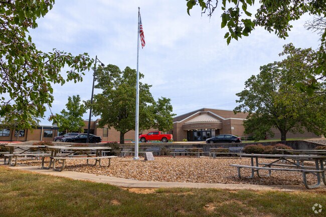John Boise Middle School campus includes fields and parking.