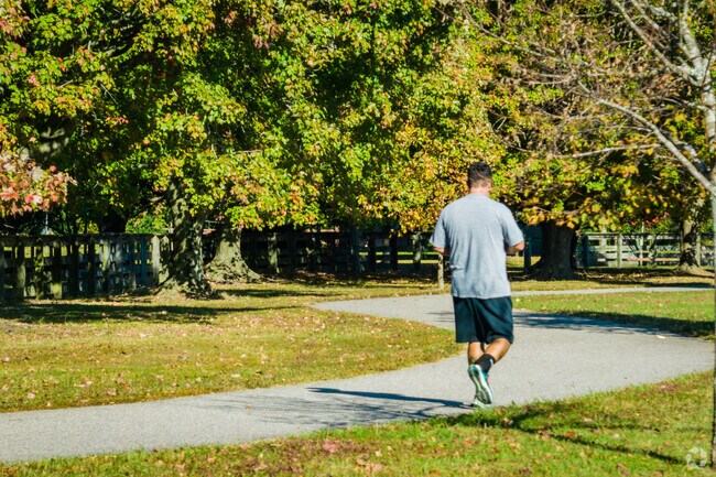 Serene moments in the heart of Newport News at Charles neighborhood's picturesque park.