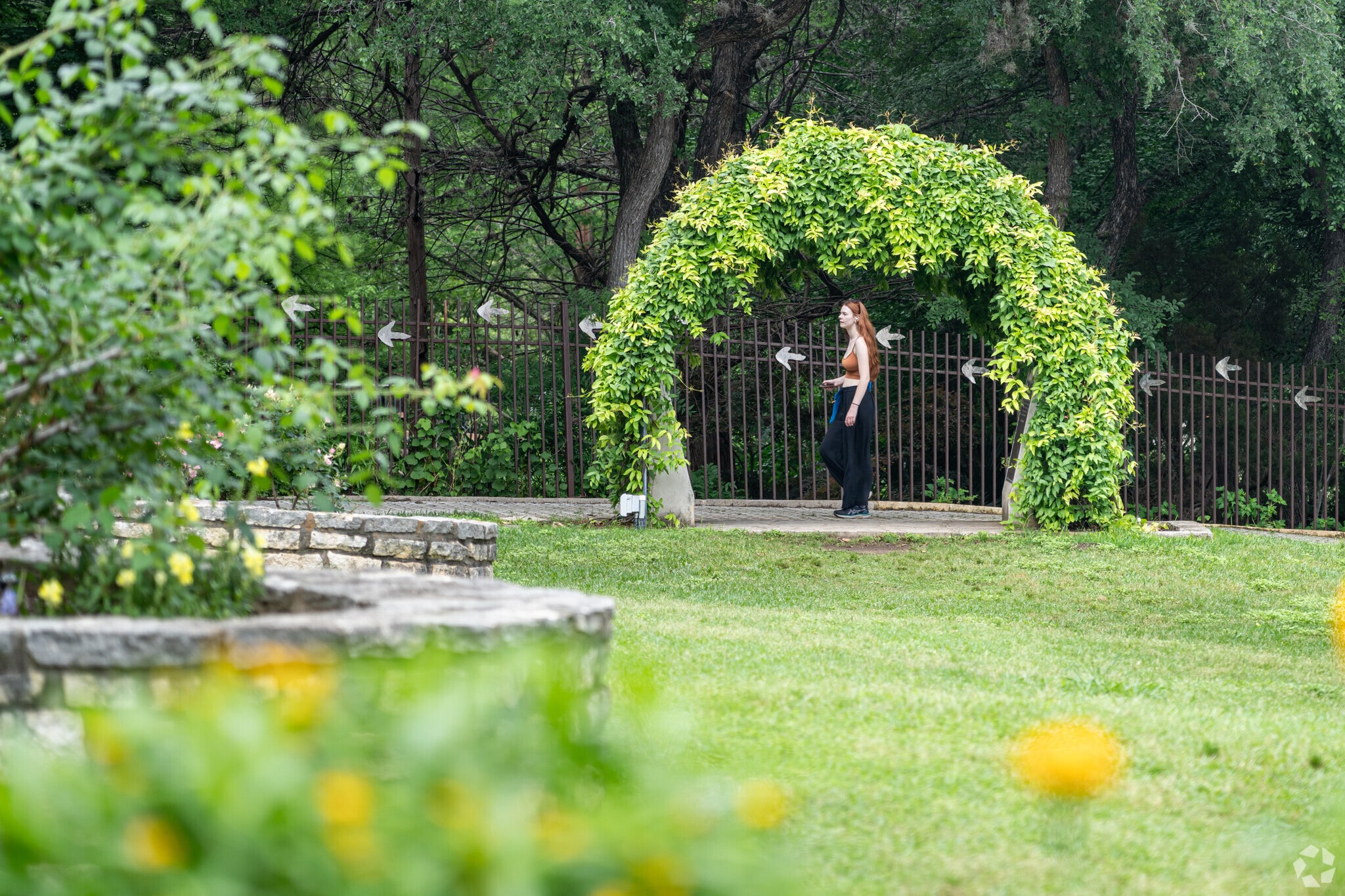 The Zilker Botanical Garden is open daily from 9 am to 6 pm.