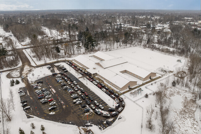 The campus of Lansing Charter Academy.