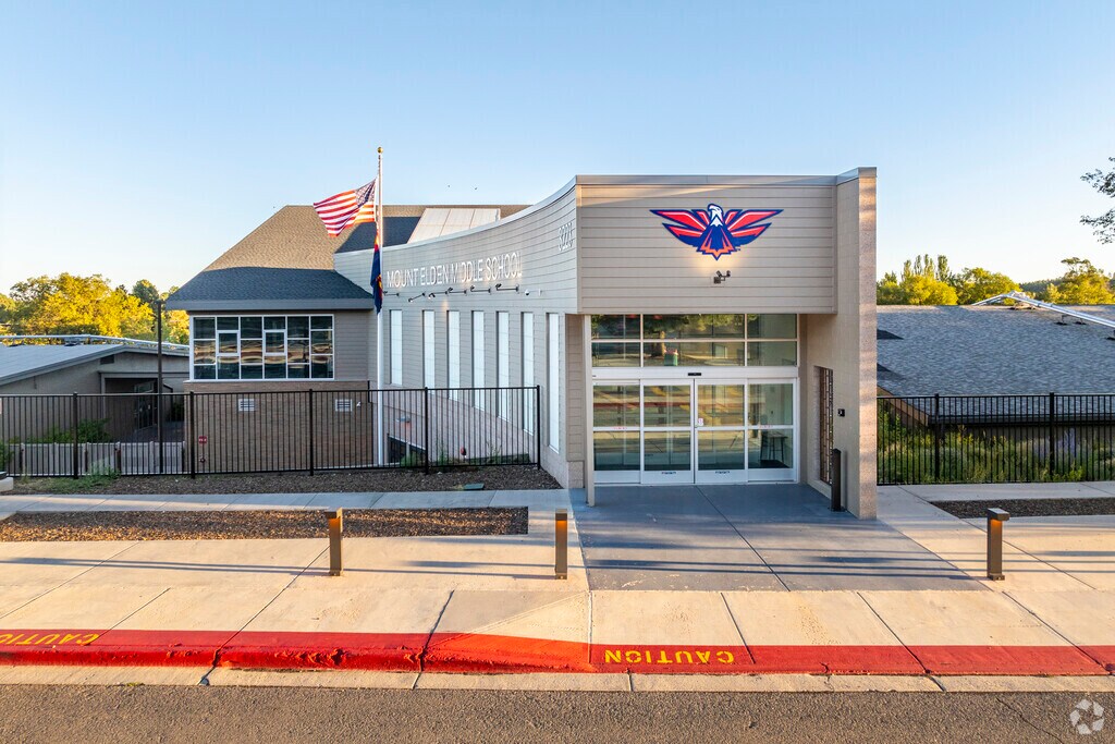 Mount Elden Middle School, situated near Woodlands Village, offers a vibrant learning environment that reflects the diverse community it serves.