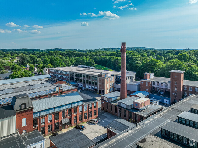 Saxonville Mills is a historical building which now offers a variety of small businesses.