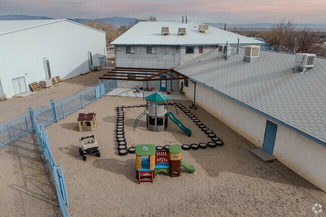 The playground at Abundant Life Christian Academy.