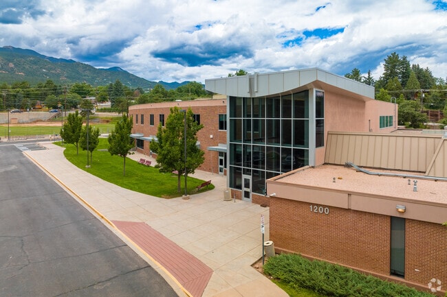 Cheyenne Mountain Junior High is a local middle school.