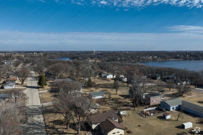 With five lakes, waterfront property is abundant in Fairmont.