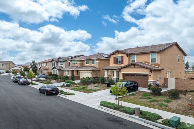 Craftsman-inspired homes are popular in the South Perris area.