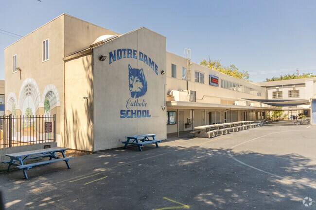 Notre Dame School is located in Chico, California.