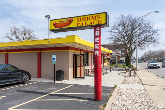 Herm's Palace in North Skokie serves American childhood classics and staples.