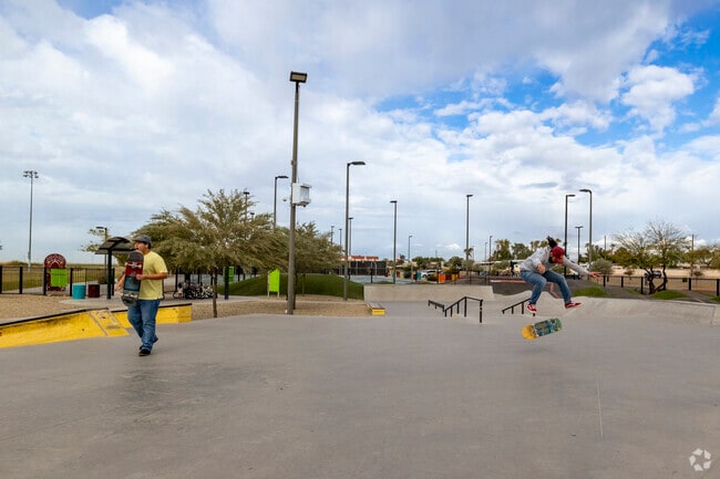 Practice your kickflip and more at Festival Fields Skate Park in Avondale.