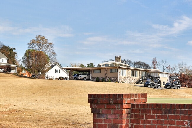 Several homes sit right on the fairway at Valleybrook.