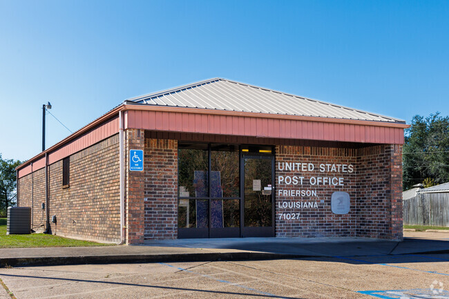 The US Post Office building in Frierson is necessity in this rural area.