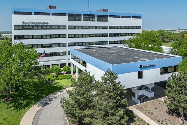 Presence Mercy Medical Center is about 5 miles north of Pine Knoll.