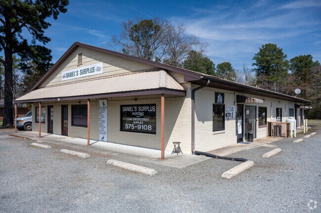 Daniel's Army Surplus is a popular store in Butner, providing supplies as well as hunting and fishing licenses.