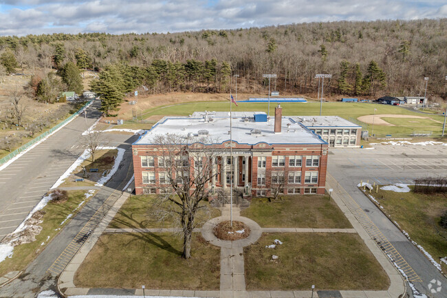 Converse Middle School in Palmer, Massachusetts.