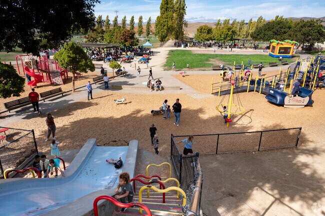 The Benicia Community Park has many areas for people to host a party in Benicia.