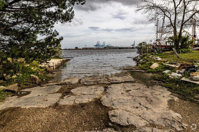 The Community boat Ramp in just a spot on the river to launch your smal vessels.