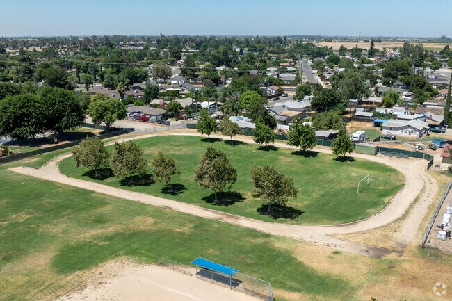 The track at Mitchell Intermediate School in Atwater.