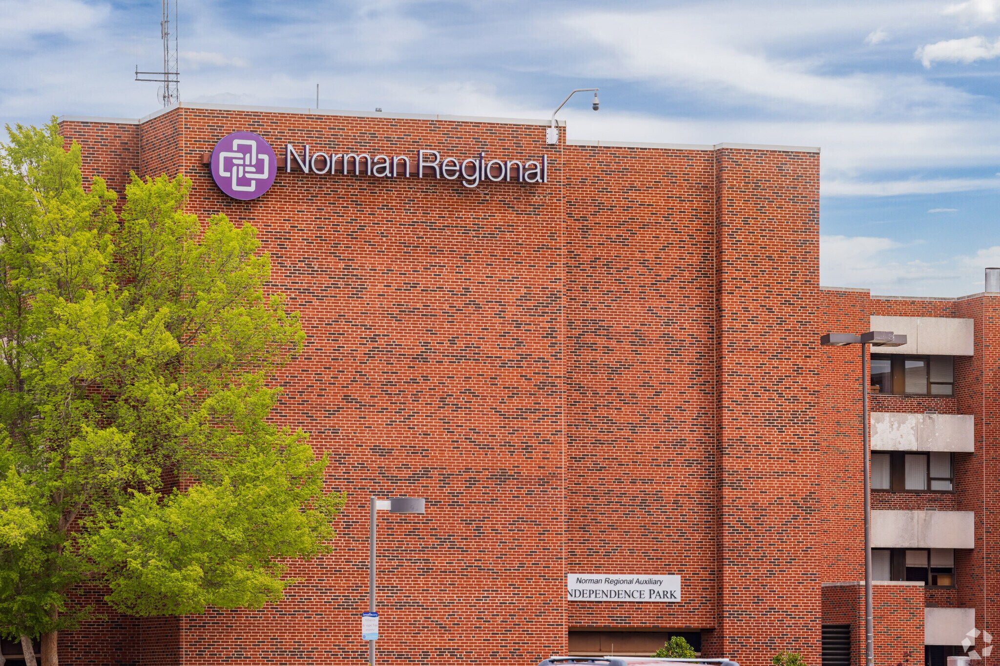 First Courthouse is a historic area with Norman Regional Hospital.