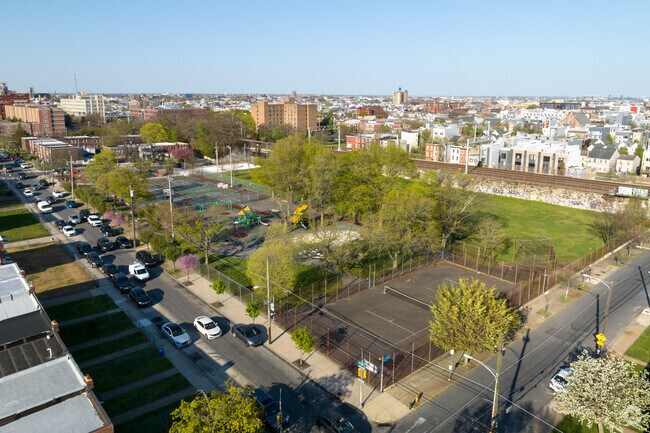 Nestled in Yorktown, Marie Dendy Park is a tranquil urban oasis.