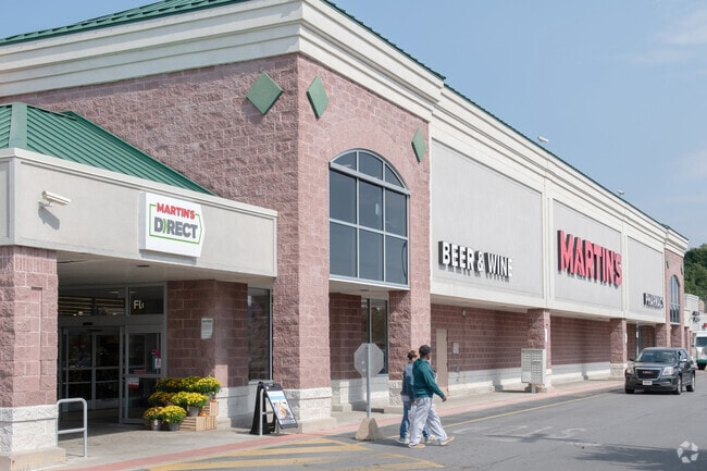 For groceries, the closest supermarket to the East End neighborhood is Martins'.