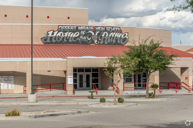 Your kids will enjoy learning in the inspiring atmosphere of Desert Mirage High School.