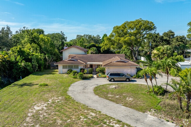 Some homes in Del Prado feature large lots with over an acre of property, which is not typical for the area.