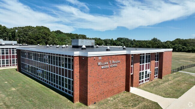 William T Rogers School has plenty of space for students to achieve their best results.