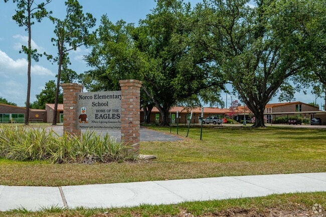 Norco Elementary is home of the Eagles in New Orleans.