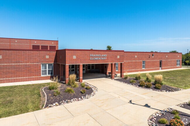 Prairieland Elementary School is part of the McClean County Unit  5 School District in Normal.