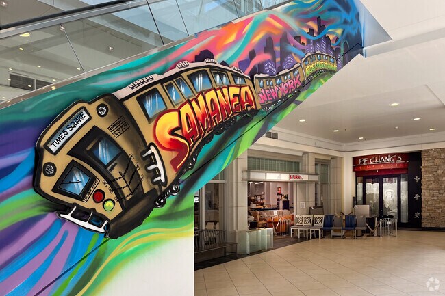 The Samanea Mall is a new shopping experience in Westbury.